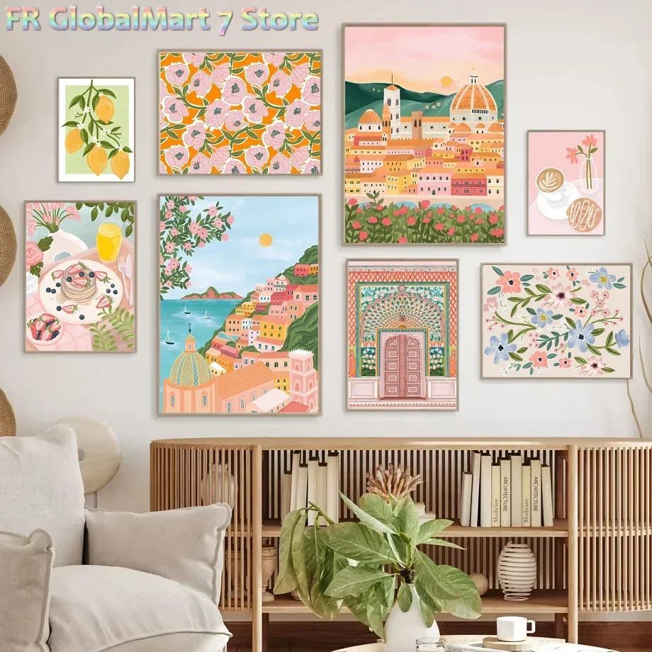 Resin Art Wallpaper - قطعة واحدة من اللوحات الماسية: لوحة