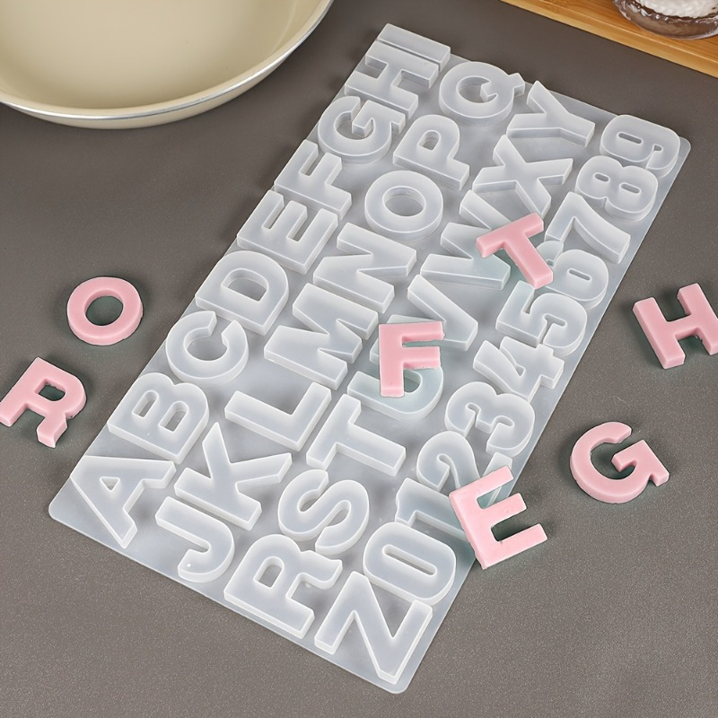 قالب سيليكون للحروف من A إلى Z - مراجعة Resin Art Alphabet وسعره