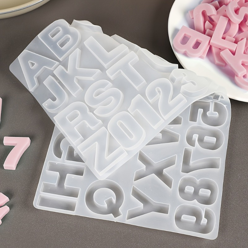 قالب سيليكون للحروف من A إلى Z - مراجعة Resin Art Alphabet وسعره